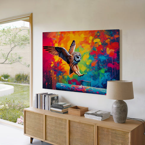 Gabriel Landing Art Canvas